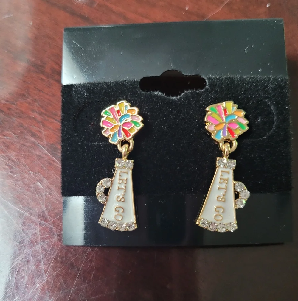 Sugarfix by BaubleBar Let's Go Cheerleader Earrings